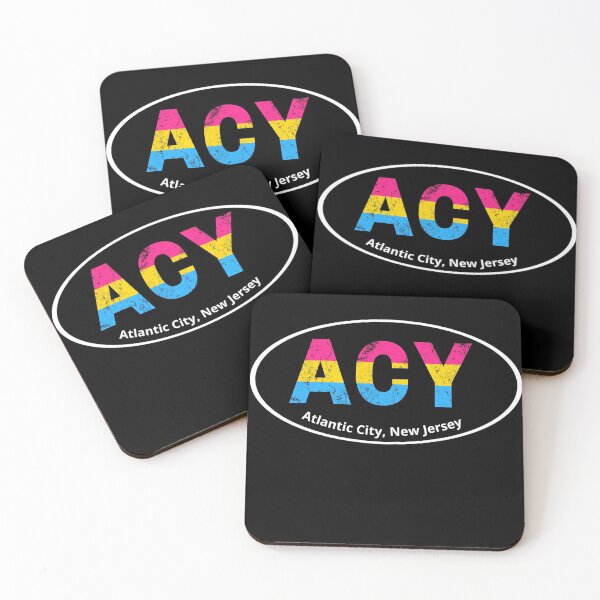 Item preview, Atlantic City New Jersey Pansexual Pride designed and sold by ShowMePride.