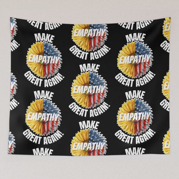 Item preview, MAKE EMPATHY GREAT AGAIN, AMERICAN FLAG designed and sold by whoknewsticker.