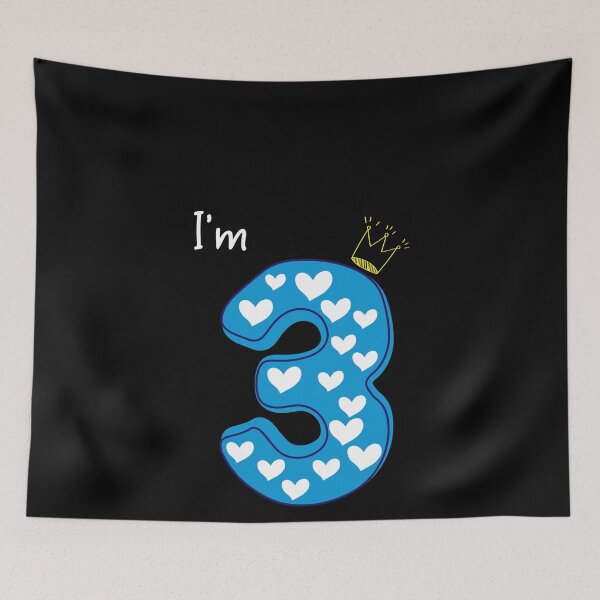 Item preview, Kids Three Year Old Birthday Boy Kid 3yr 3rd 3 year old birthday designed and sold by Gold Chicken.