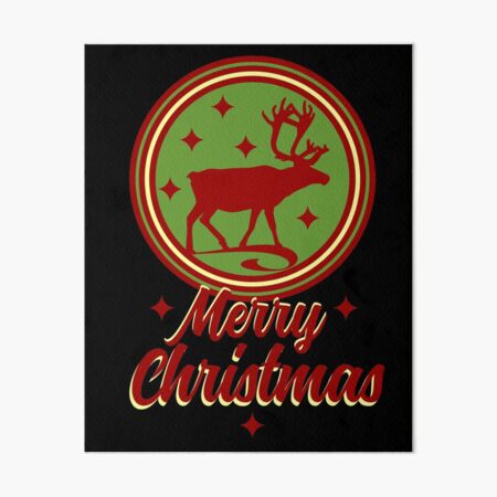 Item preview, Merry Christmas Reindeer designed and sold by sandpiperstudio.