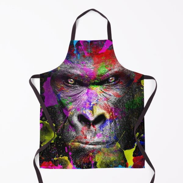 Item preview, Gorilla art full color , animal wildlife designed and sold by MarketVisionAV.