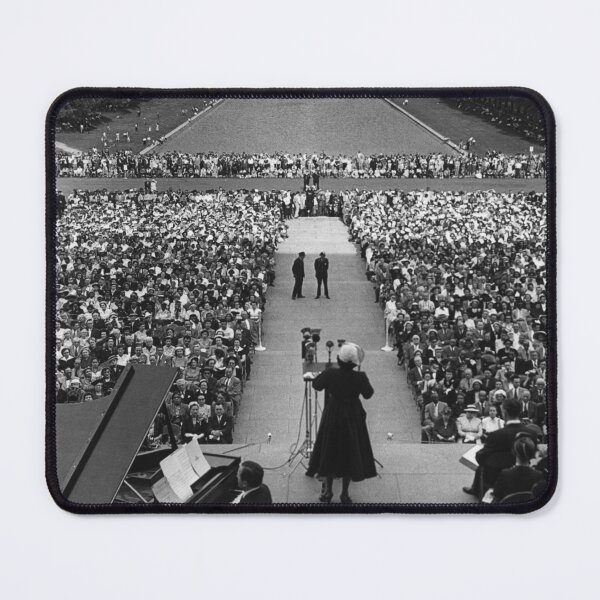 Item preview, Marian Anderson Singing Before The Lincoln Memorial - 1952 designed and sold by warishellstore.