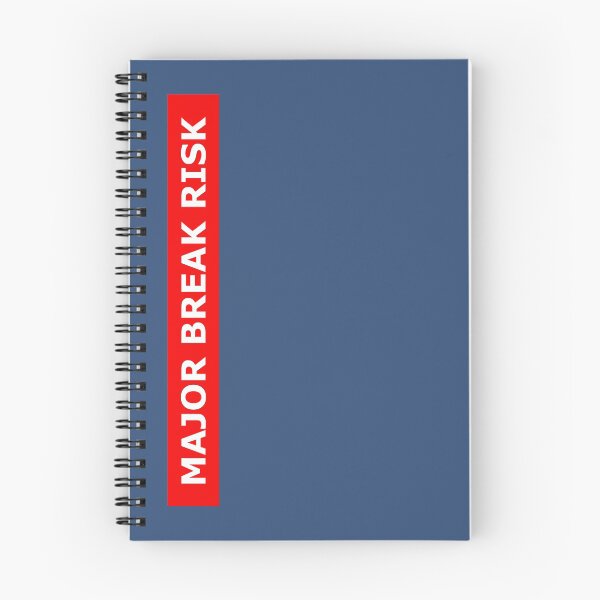 Item preview, Rimworld Alert Warning MAJOR BREAK RISK designed and sold by StickyBrickit.