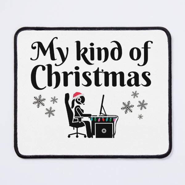 Item preview, My kind of Christmas, gamer girl designed and sold by Smileycreation.