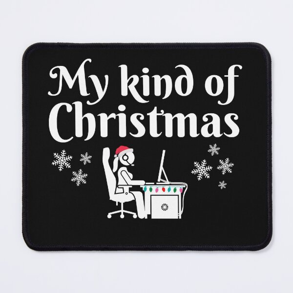 Item preview, My kind of Christmas, gamer girl designed and sold by Smileycreation.