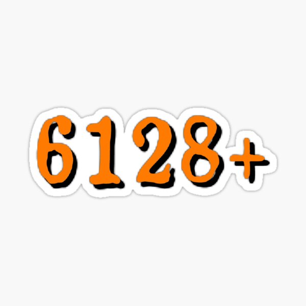 6128+ Sticker