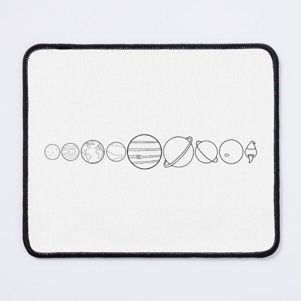 Item preview, Solar System - Pluto Dwarf Planet designed and sold by KTCreativeSide.