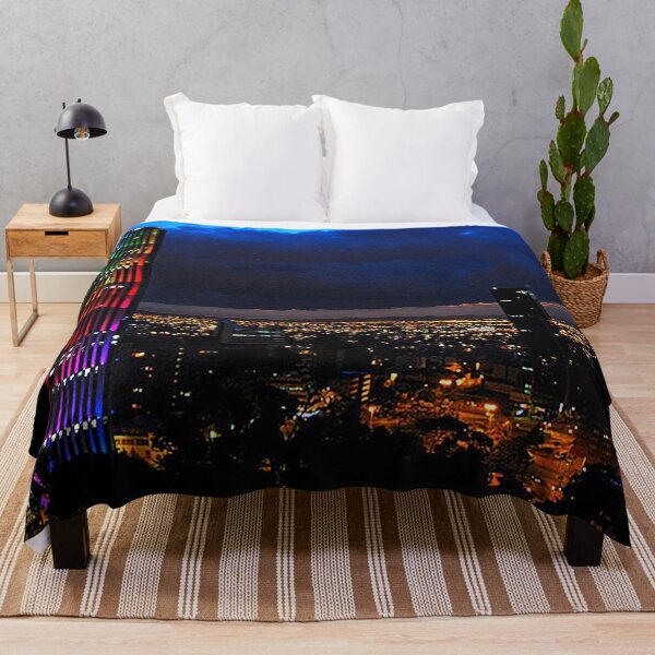 Item preview, Bogata Cityscape, Bogata Colombia, Bogata Nightscape, horizonte, ciudades de América del Sur, Cartagena, Cali, designed and sold by Nostrathomas66.