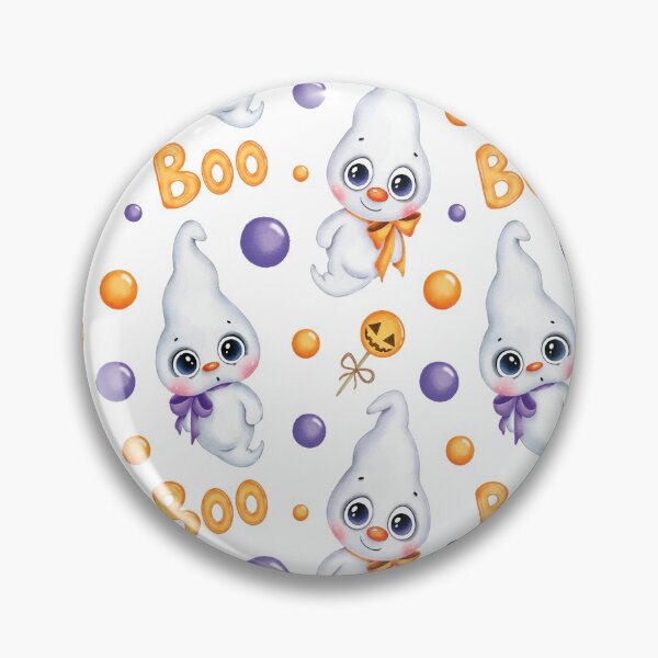 Item preview, Halloween Baby Boo Ghost Pattern designed and sold by ZiesMerch.