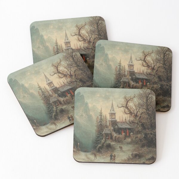 Item preview, Romantic Winter Landscape (19th century) - Albert Bredow designed and sold by SALON DES ARTS.