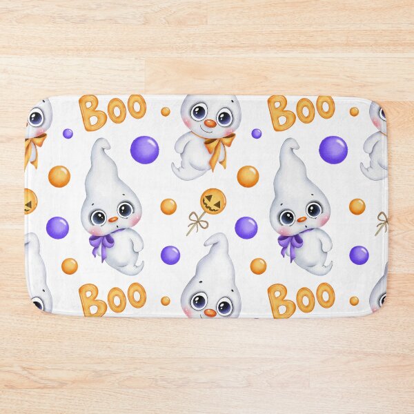 Item preview, Halloween Baby Boo Ghost Pattern designed and sold by ZiesMerch.