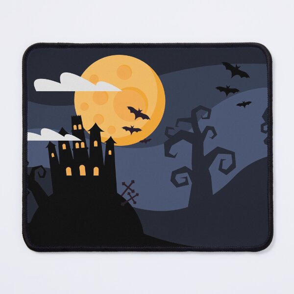 Item preview, Scary Haunted House Halloween Design designed and sold by petpuppymania.