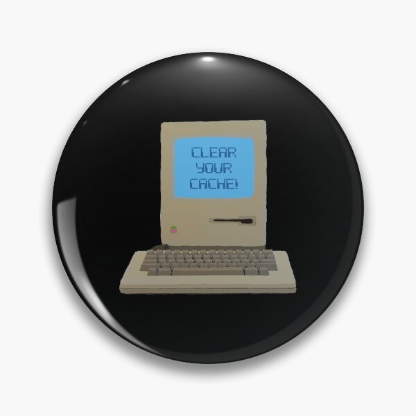 Item preview, Clear Your Cache - Blue designed and sold by biscuitduff.