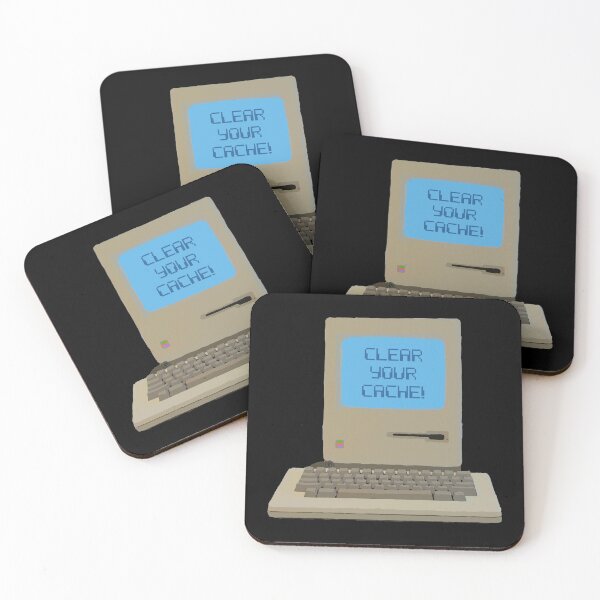 Item preview, Clear Your Cache - Blue designed and sold by biscuitduff.