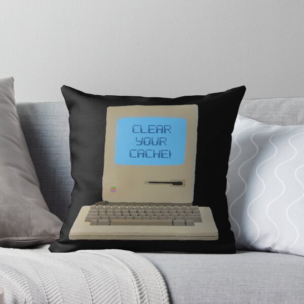 Item preview, Clear Your Cache - Blue designed and sold by biscuitduff.