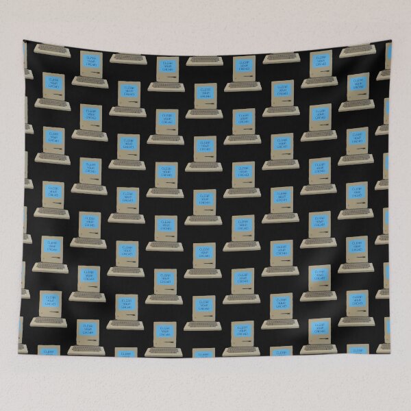 Item preview, Clear Your Cache - Blue designed and sold by biscuitduff.