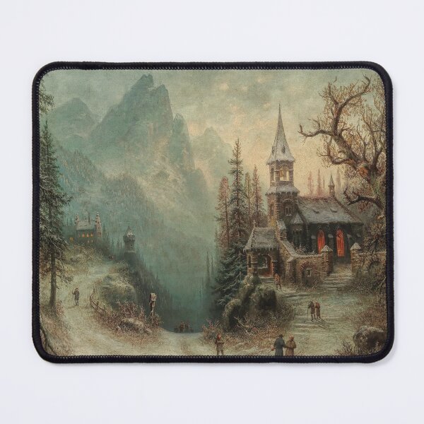 Item preview, Romantic Winter Landscape (19th century) - Albert Bredow designed and sold by SALON DES ARTS.