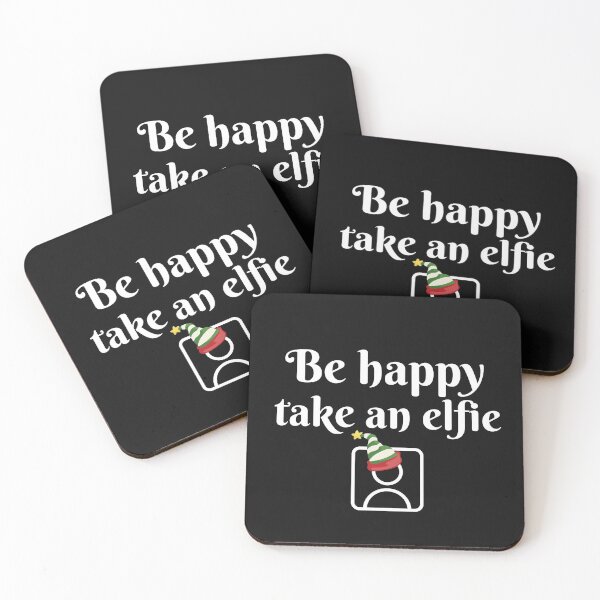 Item preview, Be happy, take an elfie designed and sold by Smileycreation.