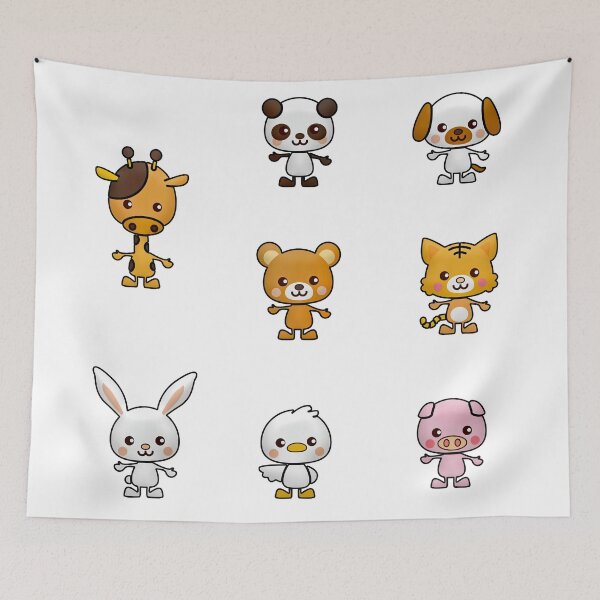 Item preview, Multiple Cute Animals Sticker pack 2 designed and sold by RafaelLima7.