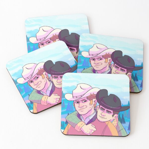 Item preview, Brokeback mountain illustration designed and sold by LeLoupGarou.