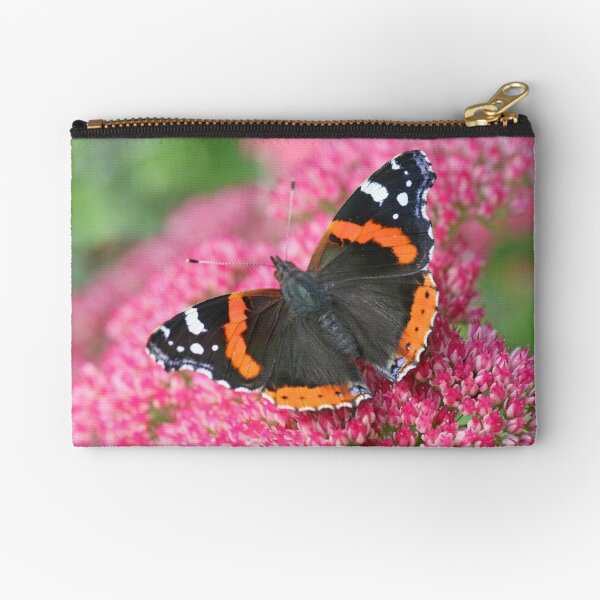 Red Admiral Zipper Pouch