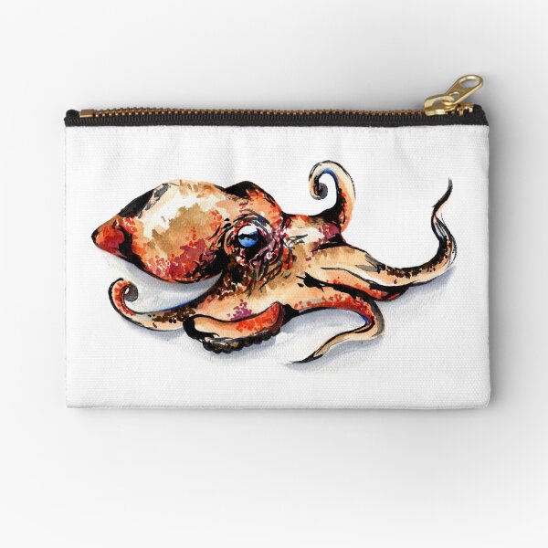 Aquarelle pieuvre Pochette