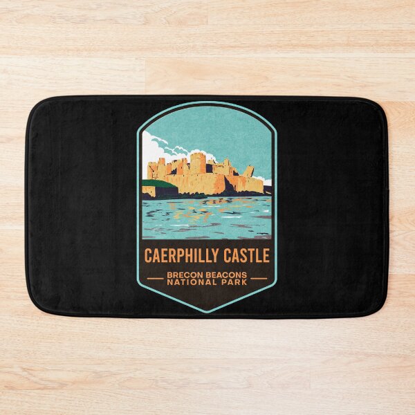 Item preview, Caerphilly Castle Brecon Beacons National Park designed and sold by JordanHolmes.