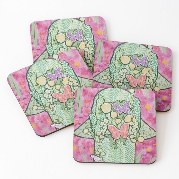 Item preview, GARDEN DELIGHT Hamsa by Harriette Knight designed and sold by harrietteknight.