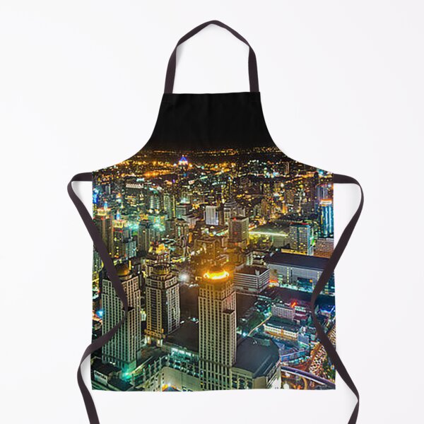 Item preview, Bangkok Thailand Nightscape, Bangkok cityscape, Skyline, skyscrapers, bright lights, southeast Asia, Thai, Tom Keys designed and sold by Nostrathomas66.