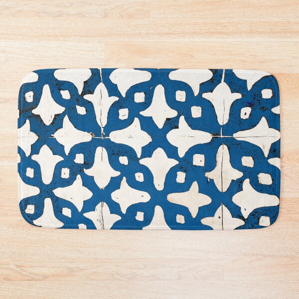 Item preview, blue tile pattern designed and sold by Greengardens36.