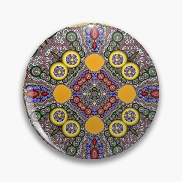 Item preview, Fractal circles - Digital fractal art designed and sold by cofiant.