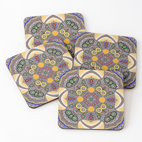 Item preview, Fractal circles - Digital fractal art designed and sold by cofiant.