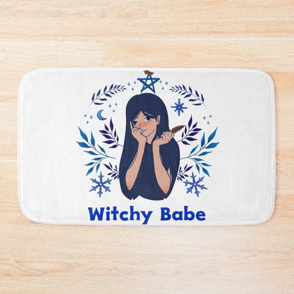 Item preview, Witchy Babe in Blue designed and sold by AryabyDesign.
