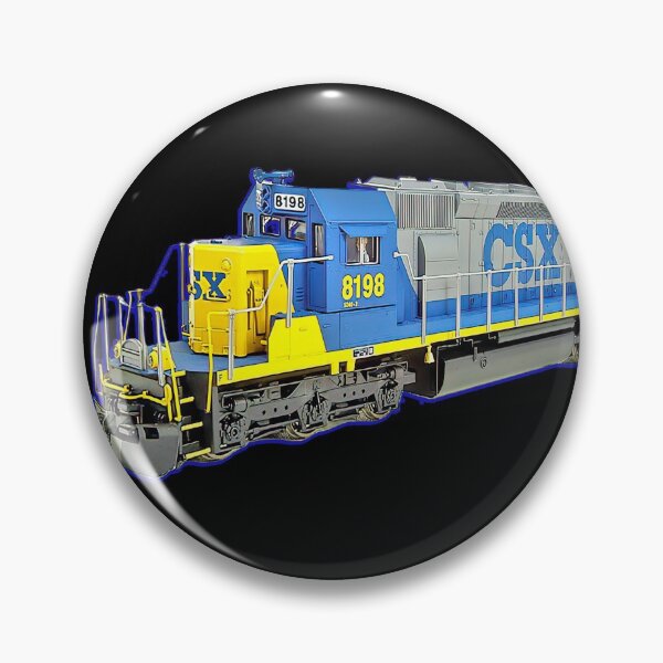 Item preview, Freight Train CSX Engine designed and sold by abowlofsoda.