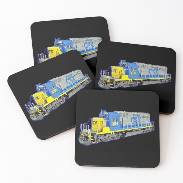 Item preview, Freight Train CSX Engine designed and sold by abowlofsoda.