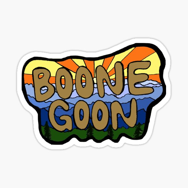 Boone goon Sticker