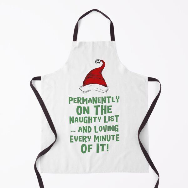 Item preview, Permanently on the Naughty list ... and loving every minute of it Christmas Card designed and sold by LJWDesigns.