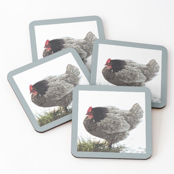 Item preview, Grey hen designed and sold by Marju Rose.