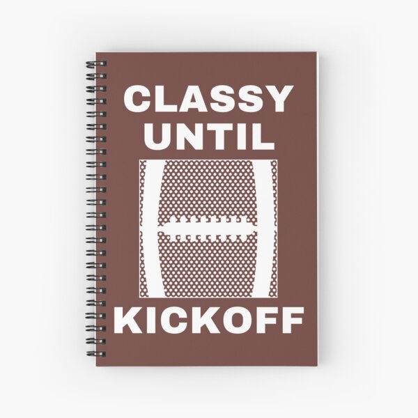 Item preview, Classy Until Kickoff American Football Game Day Football Mom Gift designed and sold by catchyology.