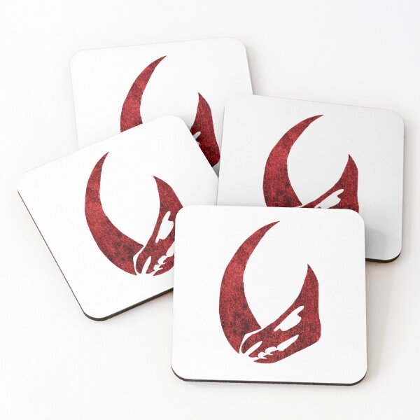 Item preview, MANDALORIAN'S SYMBOL RED designed and sold by TheQuimaera's Crew.