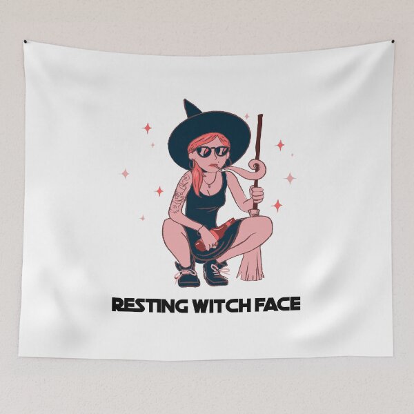 Item preview, Resting Witch Face  designed and sold by AryabyDesign.