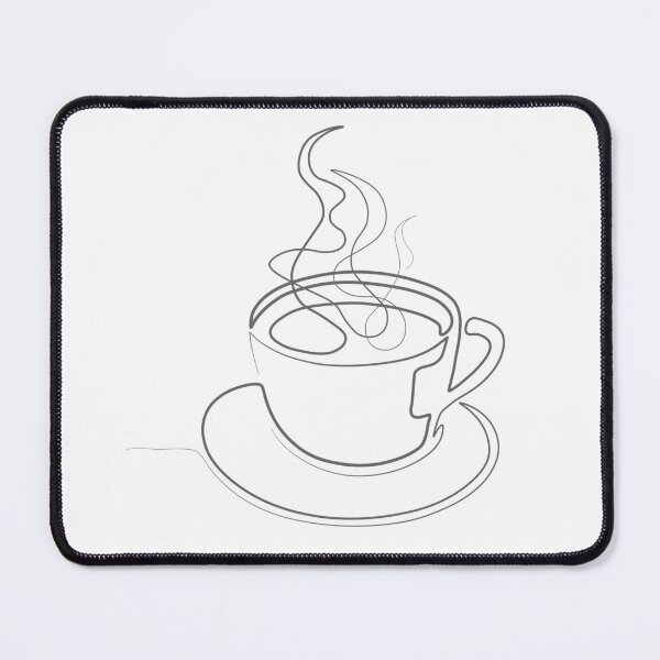 Item preview, Coffee - Simple Line Drawing designed and sold by bunbun369.