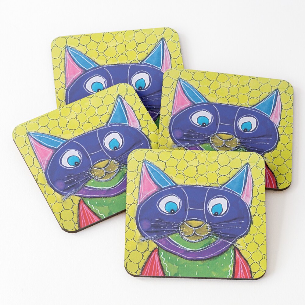 Item preview, Coasters (Set of 4) designed and sold by RandaRubyRed.