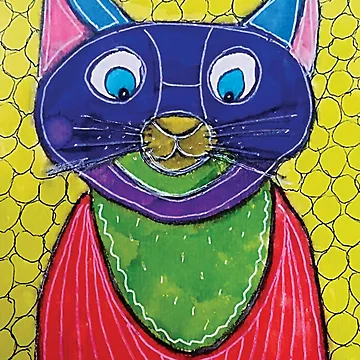 Imagen de la obra Gato elegante de RandaRubyRed