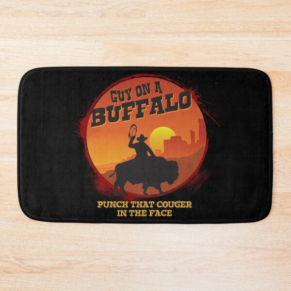 Item preview, Guy on a Buffalo Sunset designed and sold by abowlofsoda.