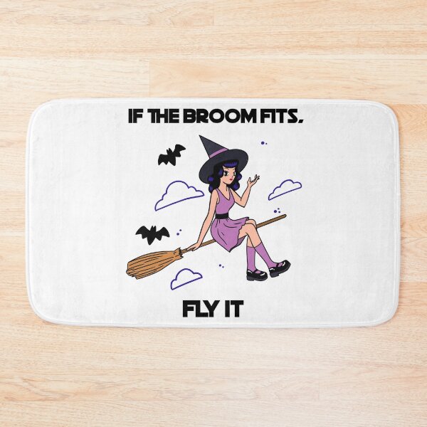 Item preview, If the Broom Fits, Fly it designed and sold by AryabyDesign.