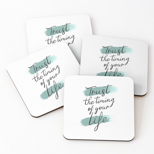 Item preview, Trust the timing of your life designed and sold by LetterMeASong.