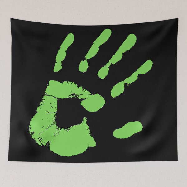 Item preview, Green Handprint designed and sold by Bwaichigo.