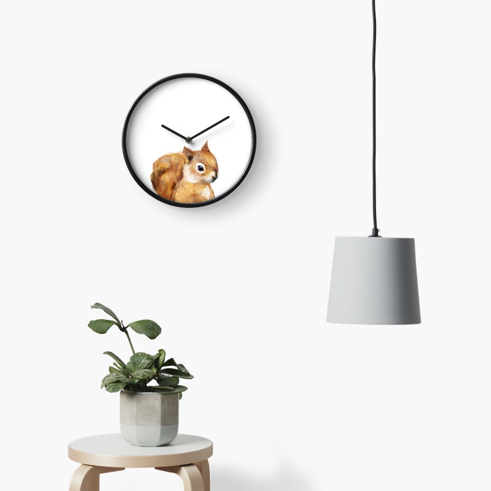 Little Squirrel Clock