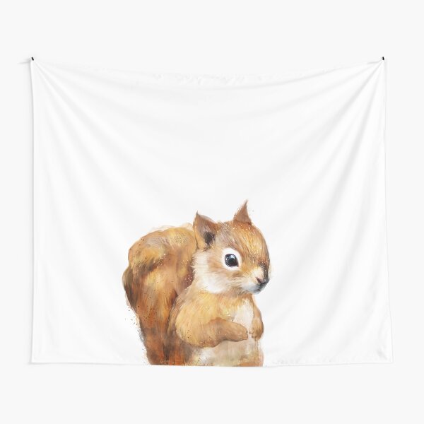 Little Squirrel Tapestry
